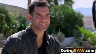 couples set up wild swinger orgy on show