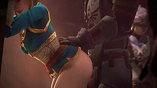 Hmv Satisfaction with Overwatch Tifa and Friends in Wild BLOWJOB Action