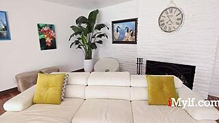 Slim Yet Thicc Blonde Mature Milf Showing Off Her Curves