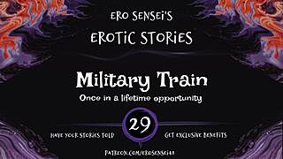 listen to this military train erotic audio for women