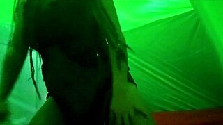 Sexy stepmother seduces stepson with sensual touches