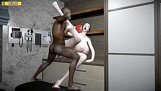 hentai 3d ep102 - big boob doctor rides bbc with passion