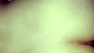 Watch this slut bend over for intense backshots and creampie.