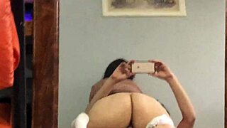 My friend's girlfriend rides my huge cock 😏