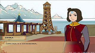 i'm playing this hentai game with korra's big oppai in book 5 part 8