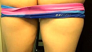 Big Tits Fitness Babe Oils Up And Shoves Dildo In Her Tight Asshole