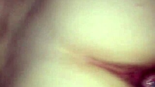 Watch this slut bend over for intense backshots and creampie.