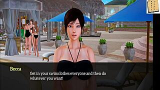 In My New Family episode 164, cartoon characters dive into erotic hentai with hardcore sexual adventures.