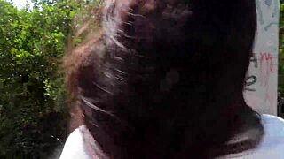 i spotted that cute latina on the beach and she came right over for cum