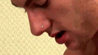 Horny twinks engage in passionate sucking and anal fucking.