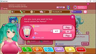 Cute Anime VTuber Plays Uncensored Crush Crush with Hentai Vibes 😍