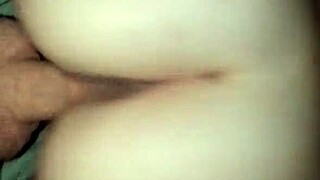 ex gf perfect ass riding me reverse cowgirl, spanking my tight petite