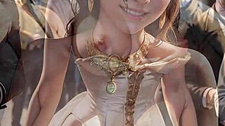 What the hell are you doing with that monster cock in public, people are watching this milf's assfucking