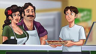 Complete gameplay of Summertime Saga part 32 featuring cute characters and story progression