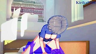 Hana Uzaki And Yanagi Uzaki Engage In Intense Sex Scene