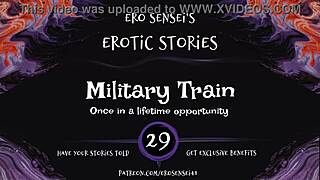 listen to this military train erotic audio for women