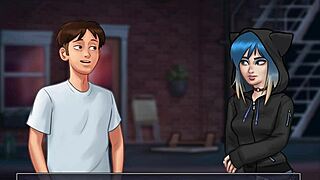 Complete gameplay of Summertime Saga part 32 featuring cute characters and story progression