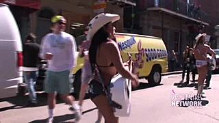 Mardi Gras XXX Movies - Party Sluts Banging: Street Teasing