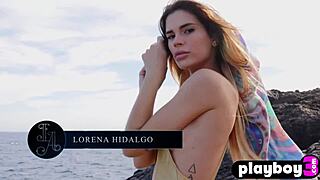 Hot Big Ass Brunette Teen Poses Outdoors In Lingerie. She Loves It!