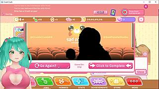 Cute Anime VTuber Plays Uncensored Crush Crush with Hentai Vibes 😍