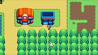 oppaimon hentai pixel game episode four with pokemon monsters