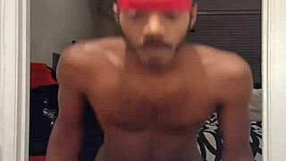 Cute Amateur in Stockings Works Calves and Thighs in Dorm