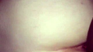 Watch this slut bend over for intense backshots and creampie.