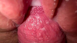 Extremely Close Up Fuck in Tight Teen Creamy Pussy with Amazing Finish