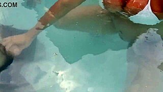 He excited me at the pool with his big cock 😏