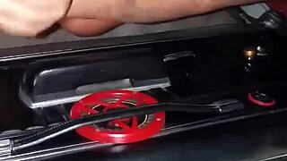 Milf aunt sucking that big dick outdoors today