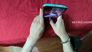 Mother-in-law seduces stepson for world cup
