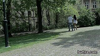 I love watching this slim cutie get her pussy and anal shagged