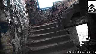 megan venturi's pussy destroyed in public cum scene