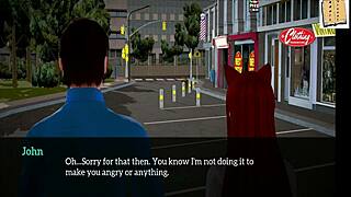 my new family plays a game together