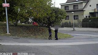 Deviante - Lost Russian Girl Gets Rough Hard Fuck in Van on New Year's Eve