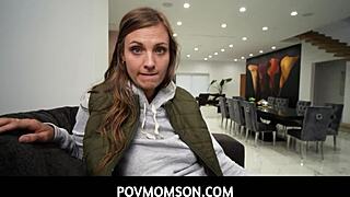 Magic trick turns into sex with stepmoms 😏