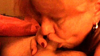 wow granny carmen gives hardcore deepthroat blowjob