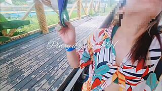 Dare to Creampie in Amusement Park?
