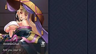 Ayano Executes Intense Sealing Ritual In Hentai Game!