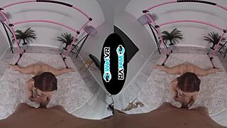 wetvr flexible sophia stretched on monster cock