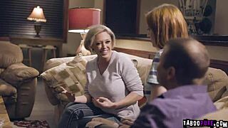 i watched swap teen maya ride cock while dee got railed hard, cumshot everywhere