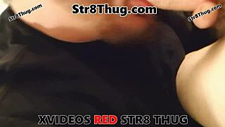 Gay landlord sucks up our cum once again