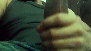 Another incredible big Latino dick jerkoff homemade