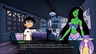 danny phantom in amity park, goth milf with big tits in hentai action.