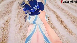 Furina's Passionate Sex In Fontaine