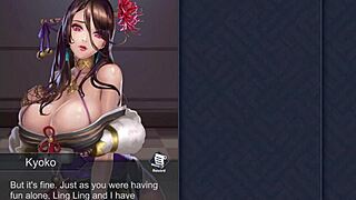 Ayano Executes Intense Sealing Ritual In Hentai Game!