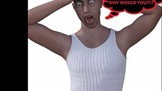 i watch this 3d cuckold foot fetish comic part 2