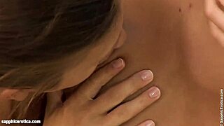 Wow, garden threesome with sensual lesbian fingering by Sapphix, so hot!