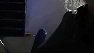 my wife's best friend comes over and we have a friendly conversation.