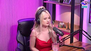 Blonde Woman Experiences Multiple Intense Moments In California Usa